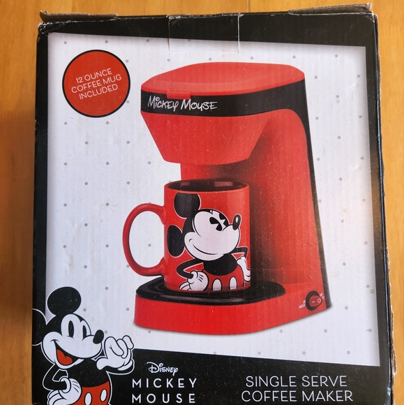 Disney Kitchen Mickey Mouse Single Serve Coffee Maker Poshmark